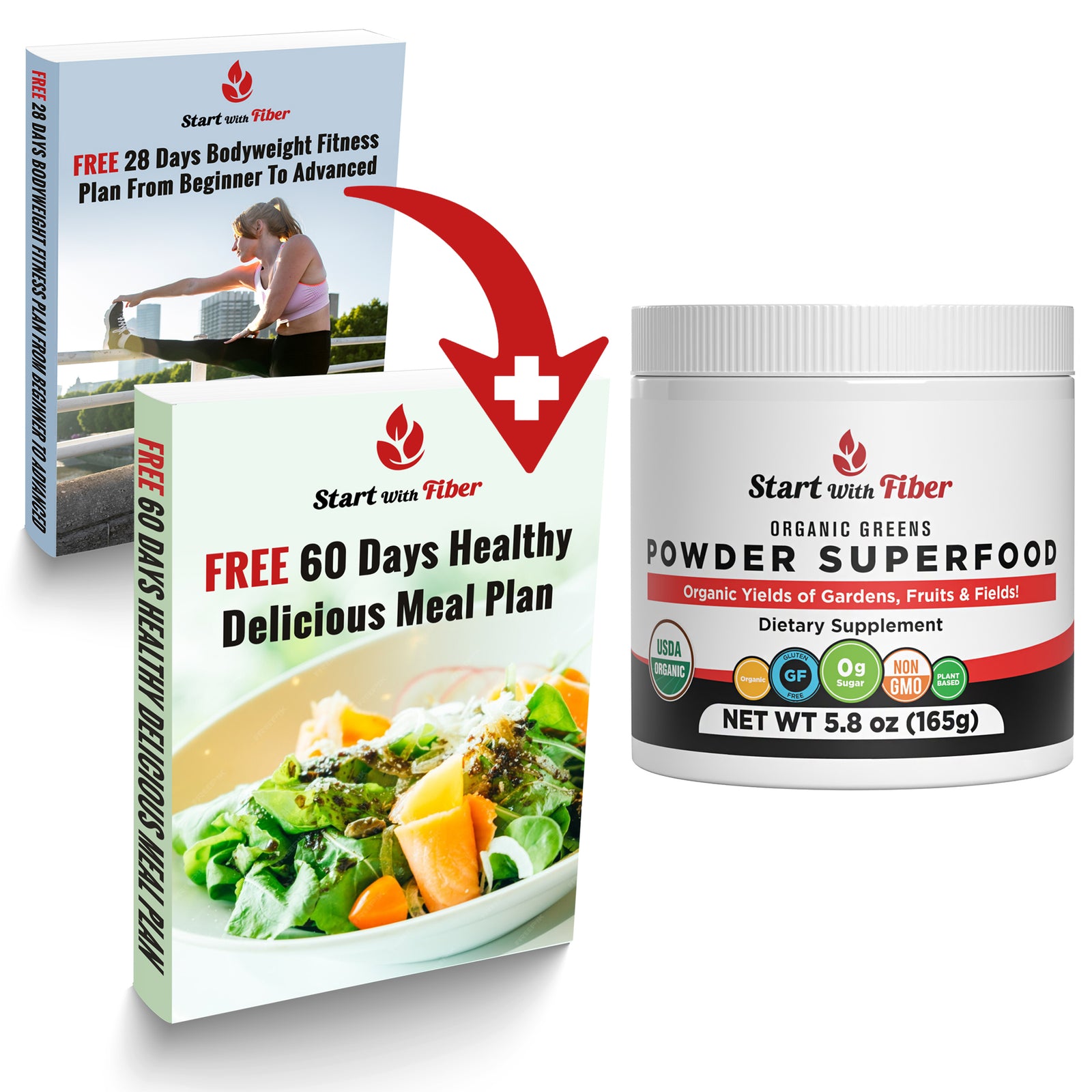 Organic Greens Powder  Superfood