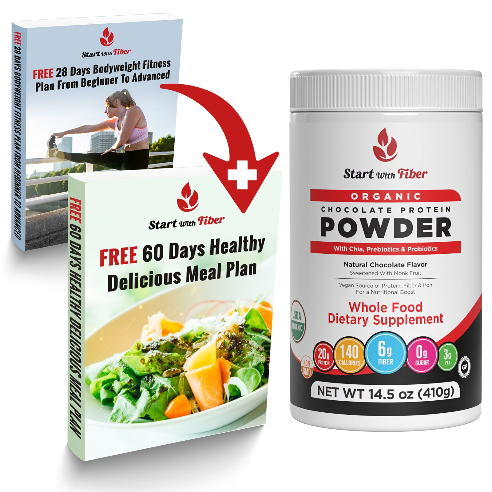 Organic Protein Powder Plant-Based Vegan